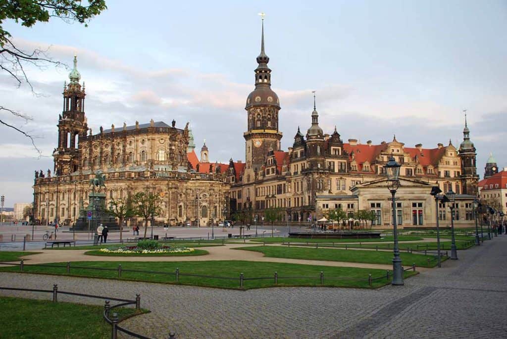 Dresden Residenzschloss und Kathedrale