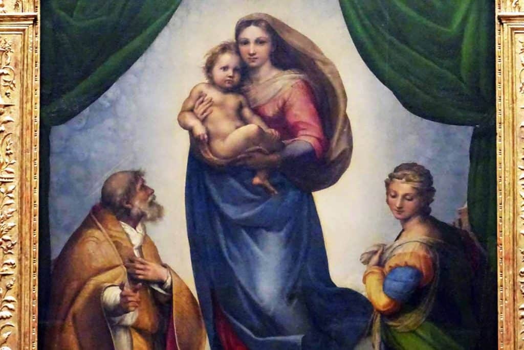 Raffael Sixtinische Madonna 1512