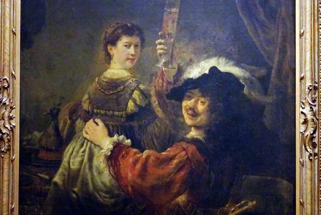 Rembrandt und Saskia