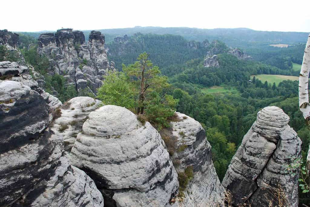 Sächsische Schweiz Basteiaussicht